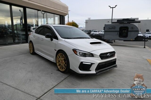2021 Subaru WRX STI / AWD / 6-SPD Manual / Power & Heated Alcantara Seats / Apple CarPlay & Android Auto / Bluetooth / Back Up Camera / Keyless Entry & Start / Cruise Control / 22 MPG / Low Miles / 1-Owner Anchorage AK