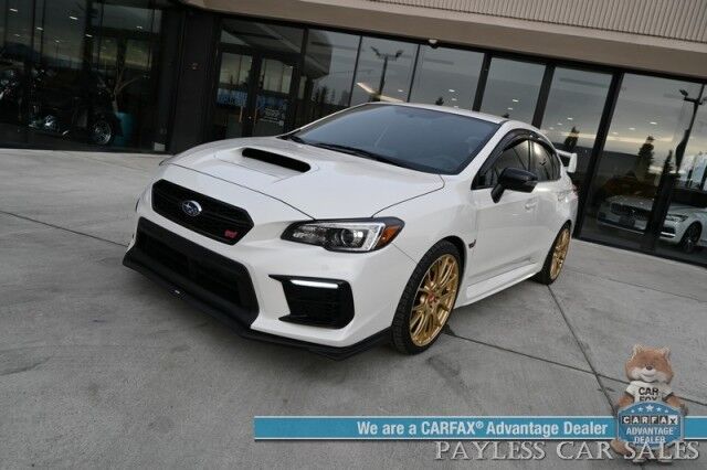 2021 Subaru WRX STI / AWD / 6-SPD Manual / Power & Heated Alcantara Seats / Apple CarPlay & Android Auto / Bluetooth / Back Up Camera / Keyless Entry & Start / Cruise Control / 22 MPG / Low Miles / 1-Owner Anchorage AK