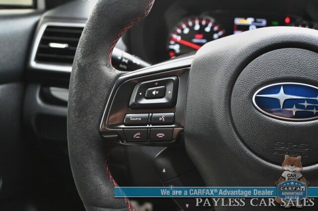 2021 Subaru WRX STI / AWD / 6-SPD Manual / Power & Heated Alcantara Seats / Apple CarPlay & Android Auto / Bluetooth / Back Up Camera / Keyless Entry & Start / Cruise Control / 22 MPG / Low Miles / 1-Owner Anchorage AK