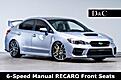 2021 Subaru WRX STi 6-Speed Manual RECARO Front Seats