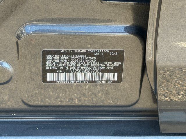 2021 Subaru WRX STi Springfield VA