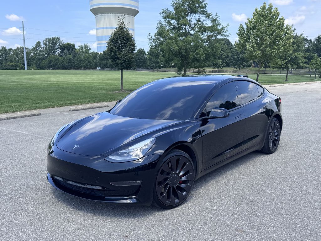 Sedan 2021 TESLA MODEL 3 BLACK All Wheel Drive