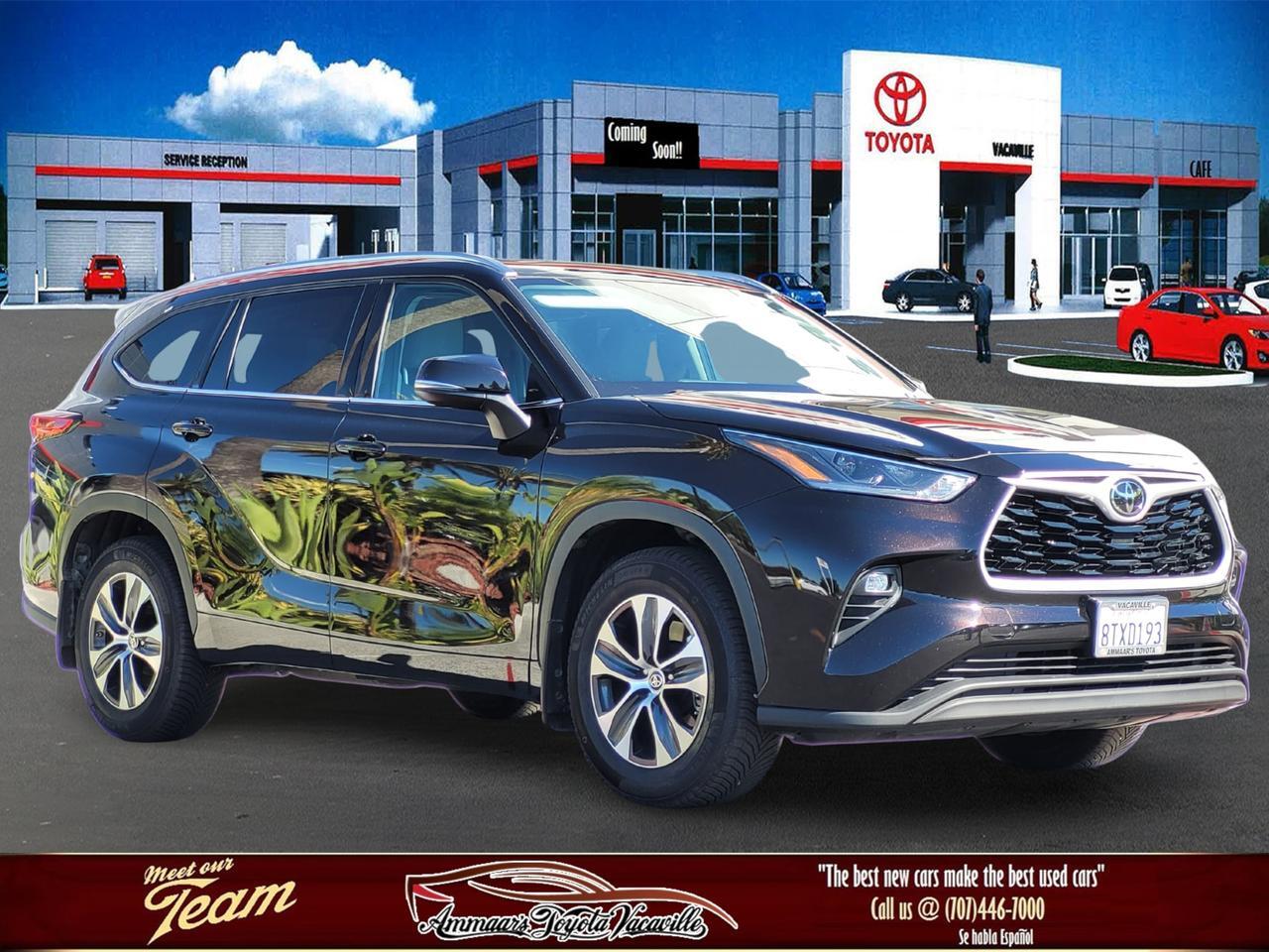 2021 TOYOTA HIGHLANDER XLE AWD Vacaville CA