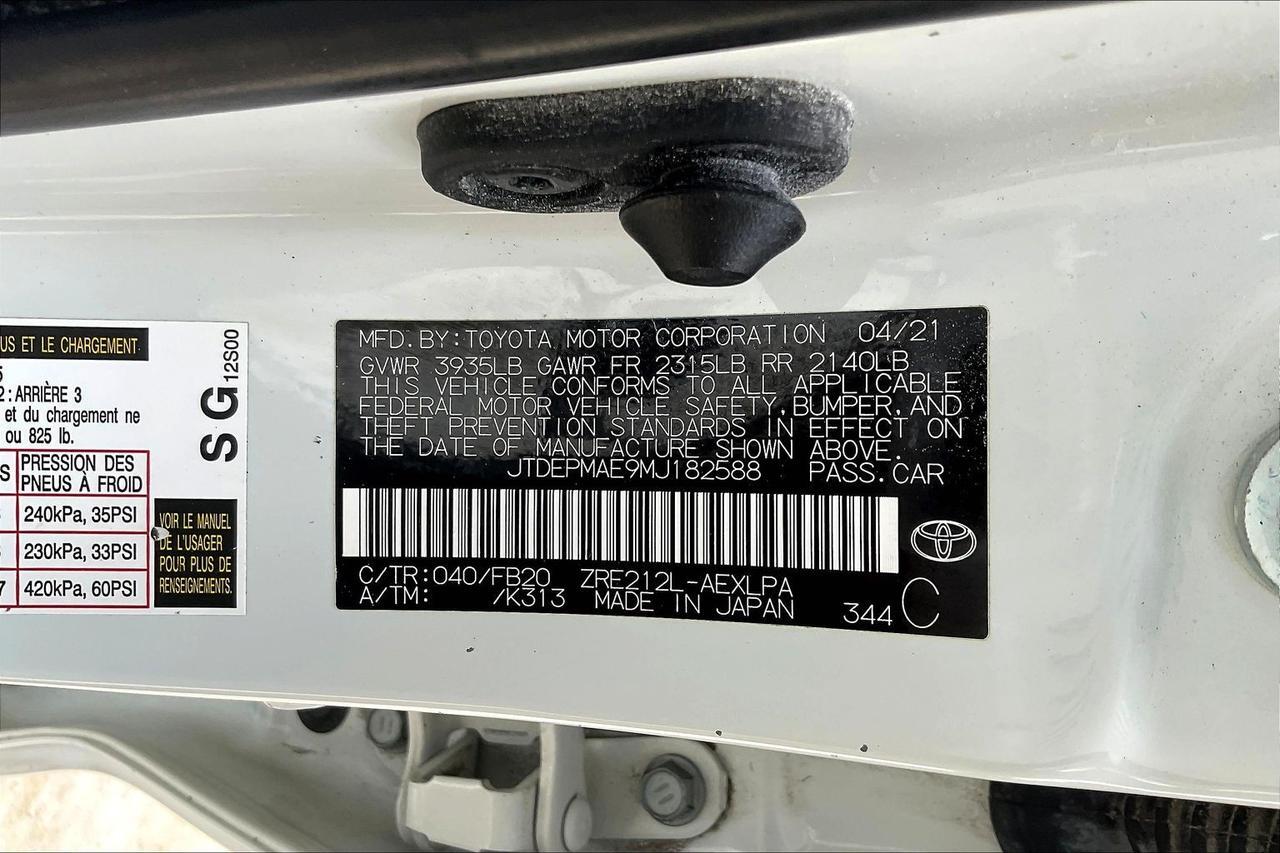 2021 TOYOTA COROLLA LE Houston TX