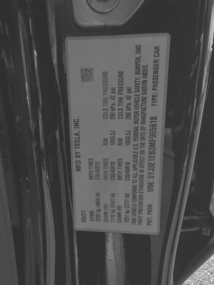 2021 Tesla Model 3 Long Range AWD Jacksonville FL