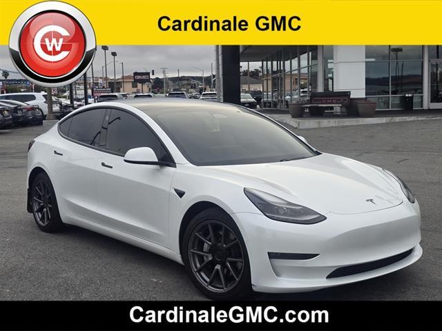 Used 2021 Tesla Model 3 Base with VIN 5YJ3E1EBXMF004000 for sale in Marina, CA