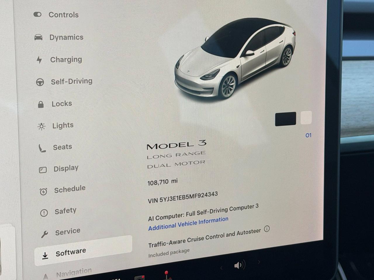 2021 Tesla Model 3 Long Range Richardson TX