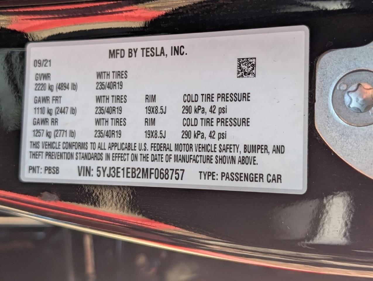 2021 Tesla Model 3 Long Range Roseville CA