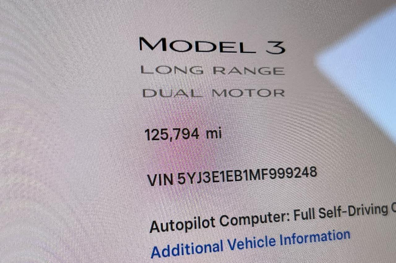 2021 Tesla Model 3 Long Range Roseville CA