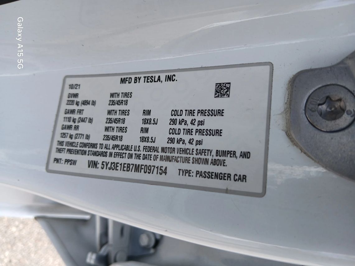 2021 Tesla Model 3 Long Range Sedan 4D Maitland FL