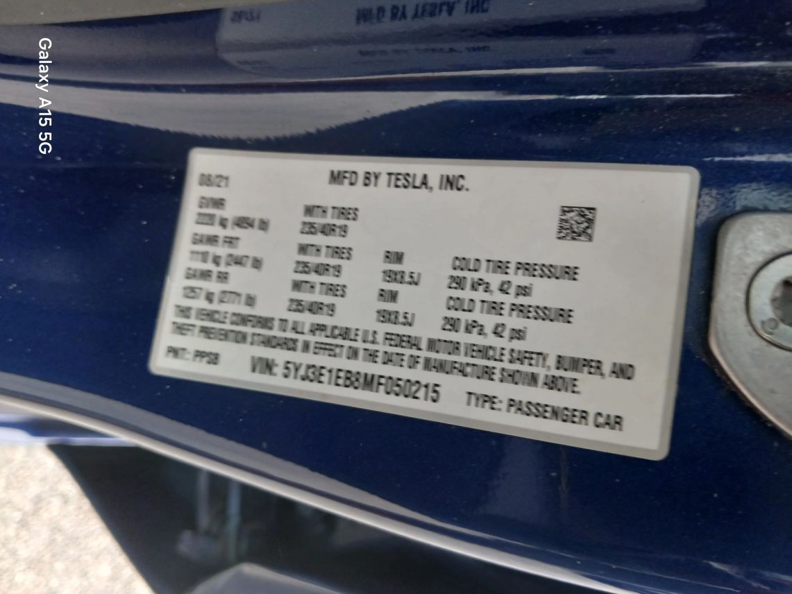 2021 Tesla Model 3 Long Range Sedan 4D Maitland FL