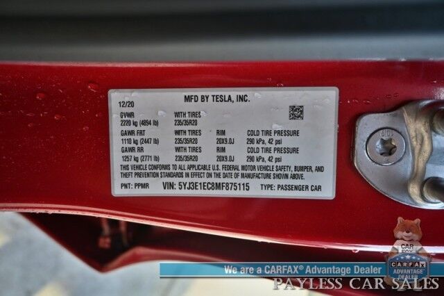 2021 Tesla Model 3 Performance / AWD / 450HP / Front & Rear Heated Leather Seats / Anchorage AK 2021 Tesla Model 3 Performance / AWD / 450HP / Front & Rear Heated Leather Seats / Anchorage AK