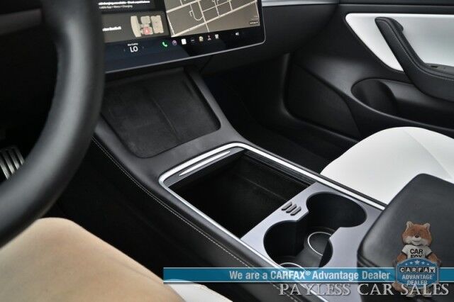 2021 Tesla Model 3 Performance / AWD / 450HP / Front & Rear Heated Leather Seats / Navigation / Fixed Glass Roof / Lane Departure & Blind Spot Alert / Autopilot / Bluetooth / Backup Camera / 315 Mile Range / 1-Owner Anchorage AK