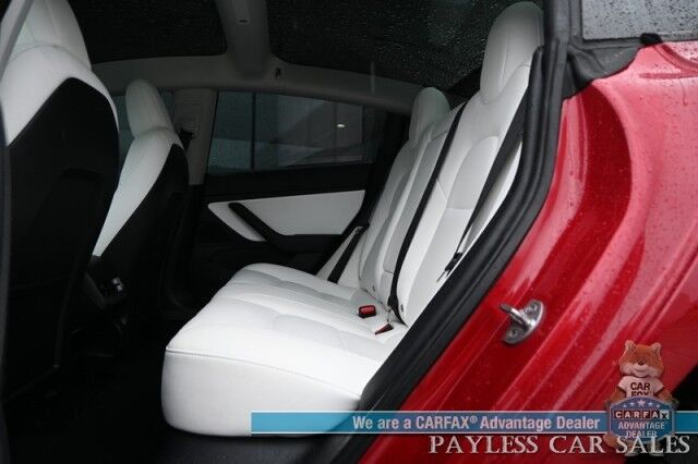 2021 Tesla Model 3 Performance / AWD / 450HP / Front & Rear Heated Leather Seats / Navigation / Fixed Glass Roof / Lane Departure & Blind Spot Alert / Autopilot / Bluetooth / Backup Camera / 315 Mile Range / 1-Owner Anchorage AK
