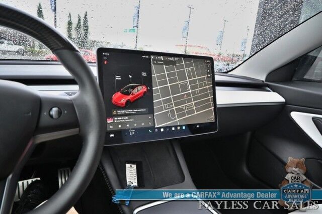 2021 Tesla Model 3 Performance / AWD / 450HP / Front & Rear Heated Leather Seats / Navigation / Fixed Glass Roof / Lane Departure & Blind Spot Alert / Autopilot / Bluetooth / Backup Camera / 315 Mile Range / 1-Owner Anchorage AK