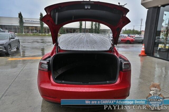 2021 Tesla Model 3 Performance / AWD / 450HP / Front & Rear Heated Leather Seats / Navigation / Fixed Glass Roof / Lane Departure & Blind Spot Alert / Autopilot / Bluetooth / Backup Camera / 315 Mile Range / 1-Owner Anchorage AK