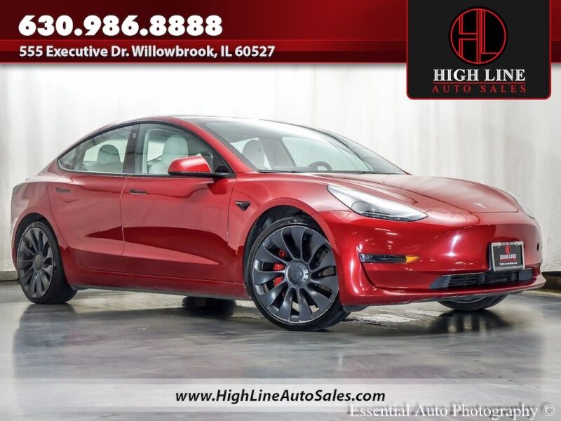 2021 Tesla Model 3 Performance PRICE INCLUDES THE $4000 FED EV TAX CREDIT Willowbrook IL