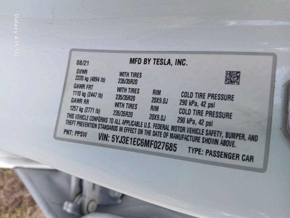 2021 Tesla Model 3 Performance Sedan 4D Maitland FL