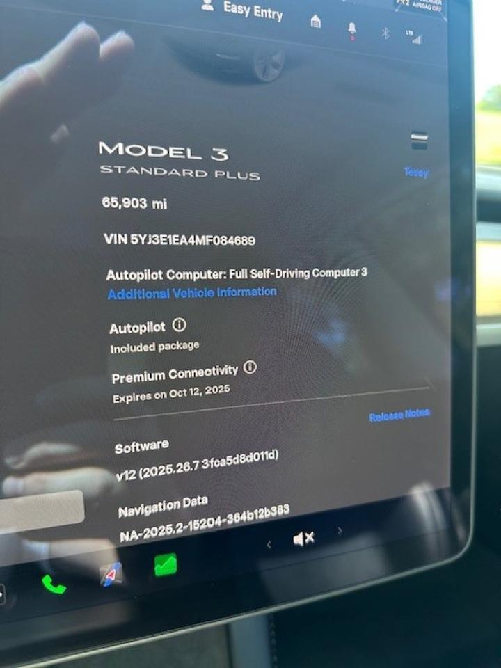 2021 Tesla Model 3 STANDARD RANGE PLUS LOADED COLD AC RUNS GREAT Sarasota FL