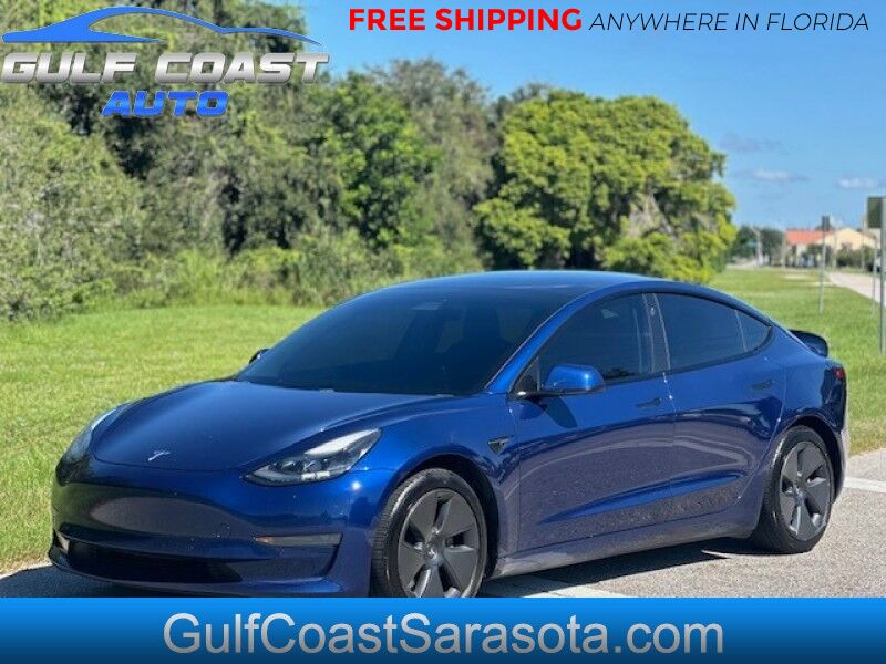 2021 Tesla Model 3 STANDARD RANGE PLUS LOADED COLD AC RUNS GREAT Sarasota FL