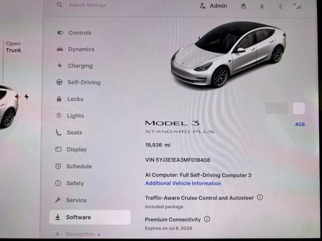2021 Tesla Model 3 Standard Range Plus Dallas TX