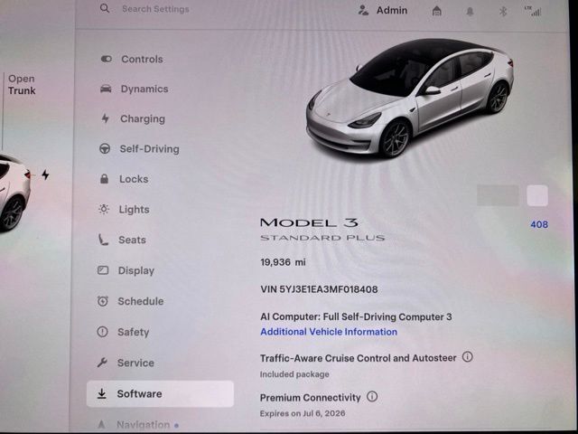 2021 Tesla Model 3 Standard Range Plus Dallas TX