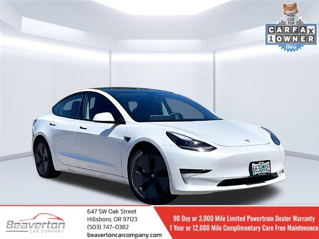 2021 Tesla Model 3 Standard Range Plus