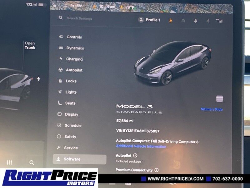 2021 Tesla Model 3 Standard Range Plus Las Vegas NV