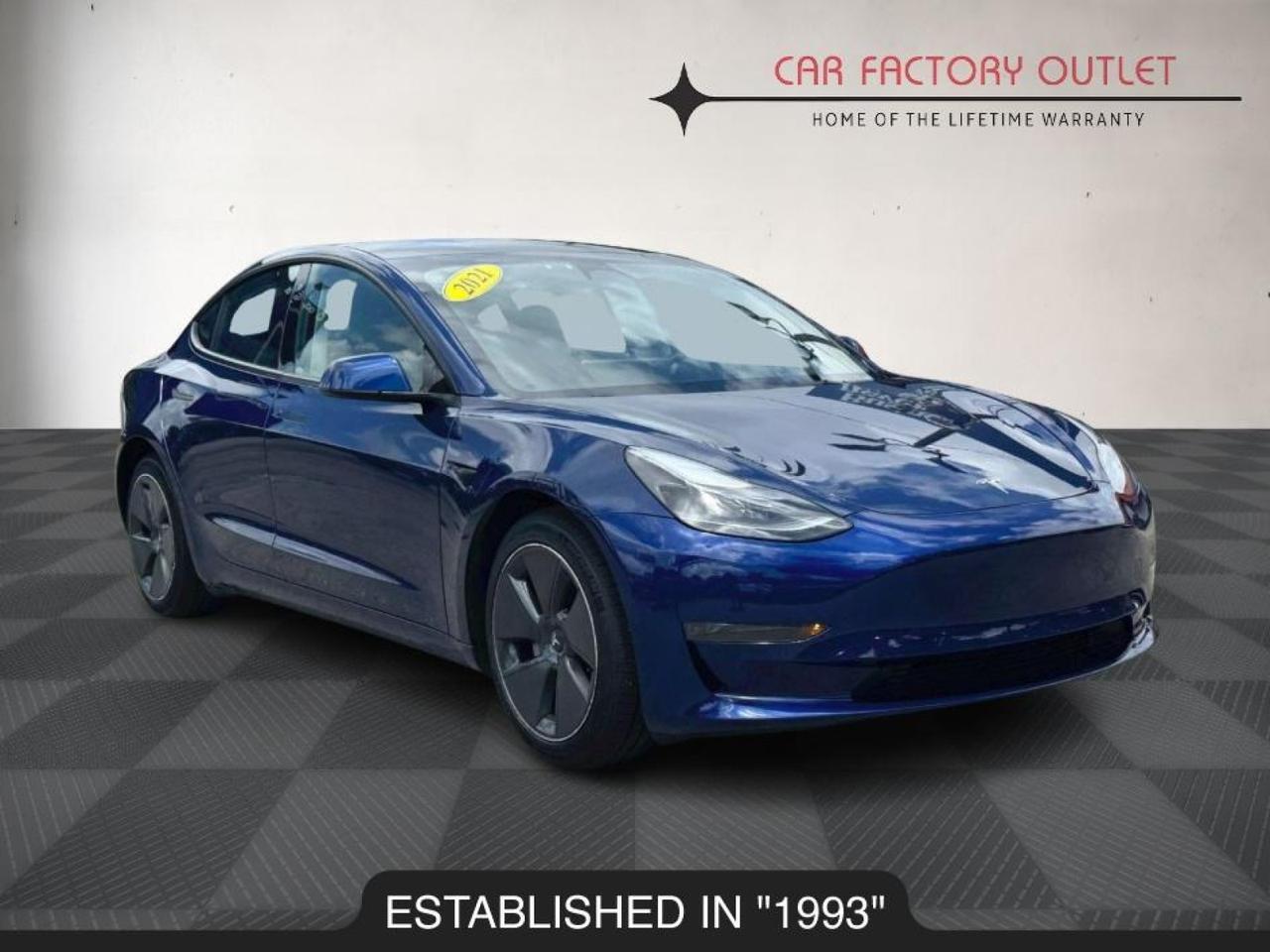 2021 Tesla Model 3 Standard Range Plus