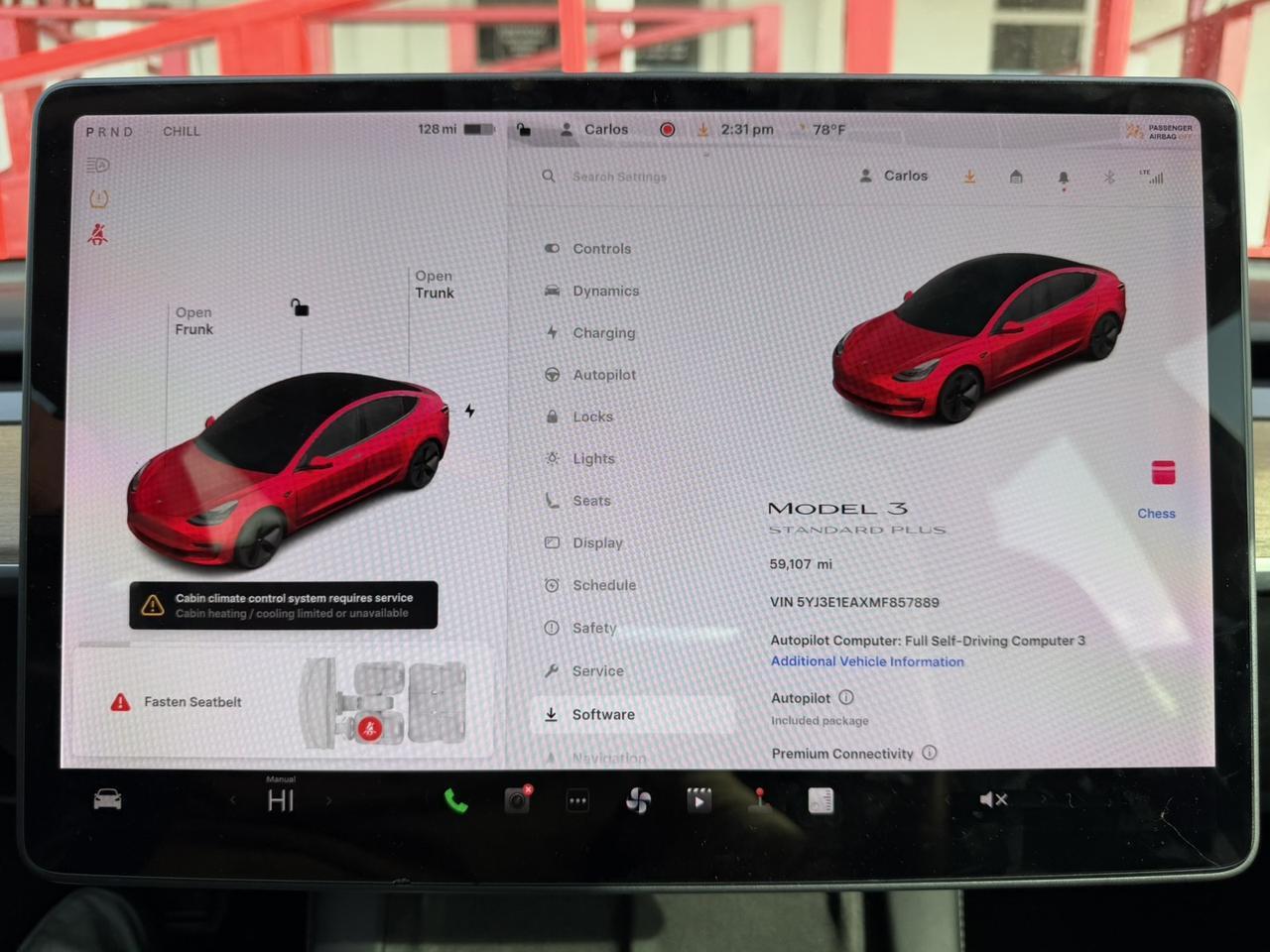 2021 Tesla Model 3 Standard Range Plus Hollywood FL