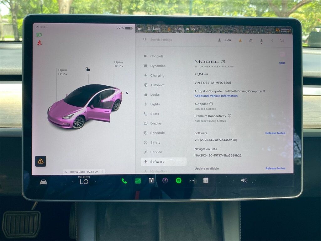 2021 Tesla Model 3 Standard Range Plus Miramar FL