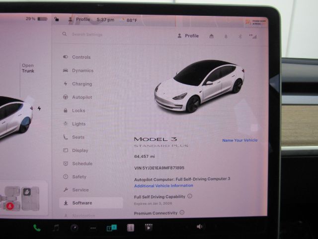 2021 Tesla Model 3 Standard Range Plus Rear-Wheel Drive Plano TX