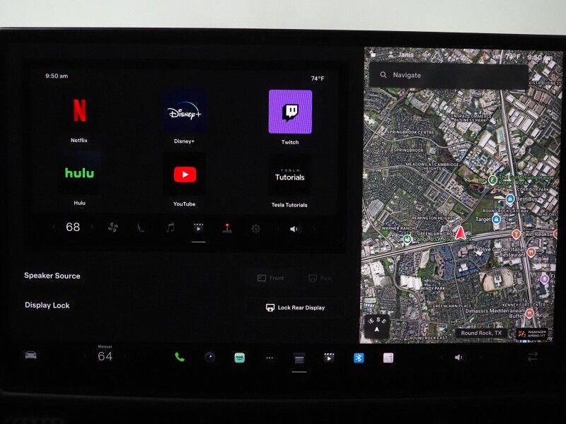 2021 Tesla Model S Long Range AWD *AUTOPILOT, NAVIGATION, SAFETY ALERTS, ADAPTIVE CRUISE, SURROUND VIEW CAMERAS, PANORAMA GLASS ROOF, CLIMATE SEATS, YOKE STEERING, WIRELESS CHARGING Round Rock TX