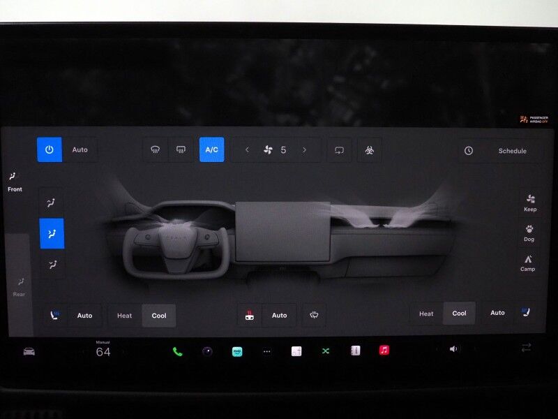 2021 Tesla Model S Long Range AWD *AUTOPILOT, NAVIGATION, SAFETY ALERTS, ADAPTIVE CRUISE, SURROUND VIEW CAMERAS, PANORAMA GLASS ROOF, CLIMATE SEATS, YOKE STEERING, WIRELESS CHARGING Round Rock TX