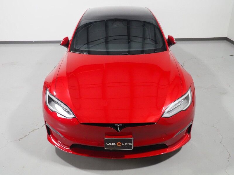2021 Tesla Model S Long Range AWD *AUTOPILOT, NAVIGATION, SAFETY ALERTS, ADAPTIVE CRUISE, SURROUND VIEW CAMERAS, PANORAMA GLASS ROOF, CLIMATE SEATS, YOKE STEERING, WIRELESS CHARGING Round Rock TX