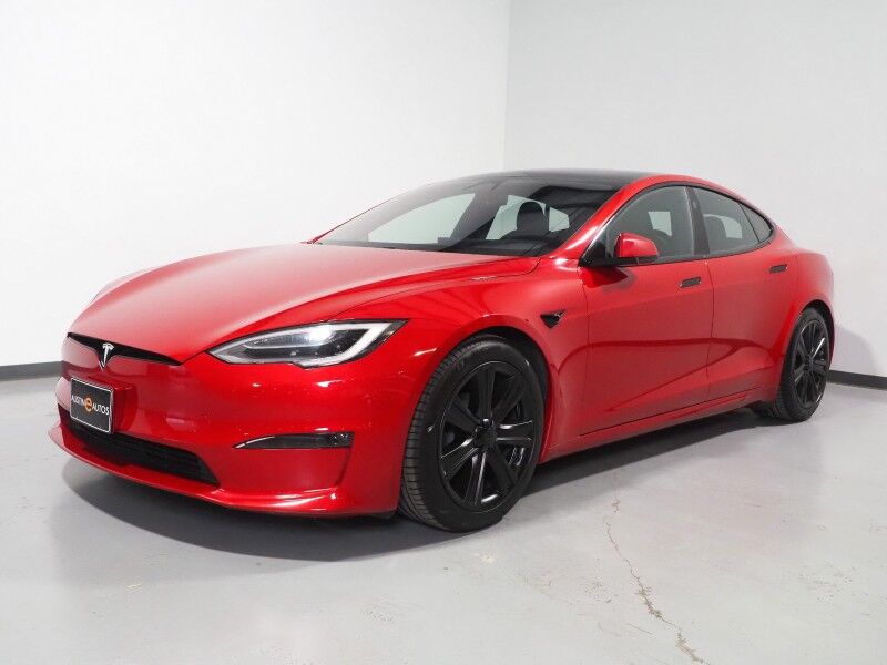 2021 Tesla Model S Long Range AWD *AUTOPILOT, NAVIGATION, SAFETY ALERTS, ADAPTIVE CRUISE, SURROUND VIEW CAMERAS, PANORAMA GLASS ROOF, CLIMATE SEATS, YOKE STEERING, WIRELESS CHARGING Round Rock TX