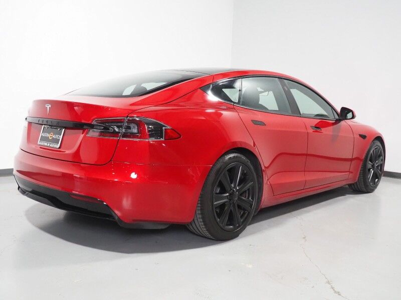 2021 Tesla Model S Long Range AWD *AUTOPILOT, NAVIGATION, SAFETY ALERTS, ADAPTIVE CRUISE, SURROUND VIEW CAMERAS, PANORAMA GLASS ROOF, CLIMATE SEATS, YOKE STEERING, WIRELESS CHARGING Round Rock TX