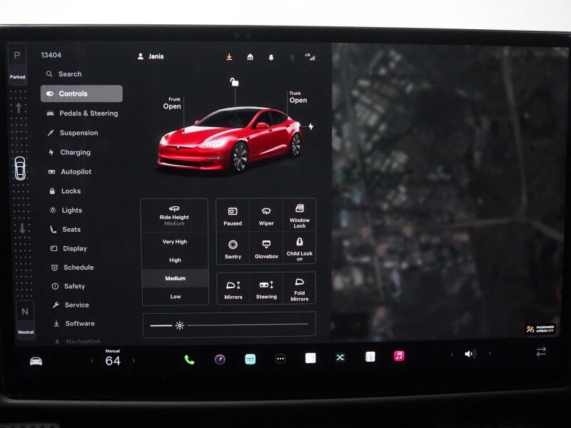 2021 Tesla Model S Long Range AWD *AUTOPILOT, NAVIGATION, SAFETY ALERTS, ADAPTIVE CRUISE, SURROUND VIEW CAMERAS, PANORAMA GLASS ROOF, CLIMATE SEATS, YOKE STEERING, WIRELESS CHARGING Round Rock TX