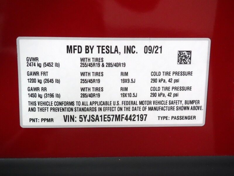 2021 Tesla Model S Long Range AWD *AUTOPILOT, NAVIGATION, SAFETY ALERTS, ADAPTIVE CRUISE, SURROUND VIEW CAMERAS, PANORAMA GLASS ROOF, CLIMATE SEATS, YOKE STEERING, WIRELESS CHARGING Round Rock TX