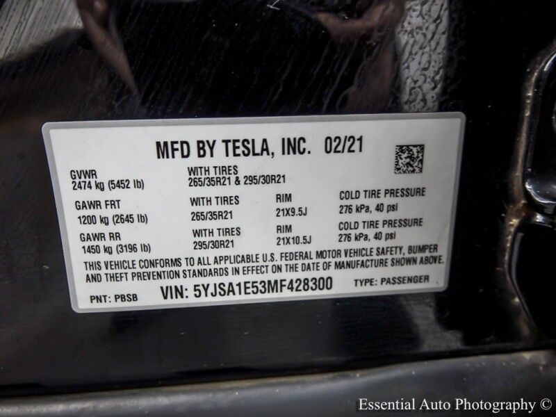 2021 Tesla Model S Long Range Willowbrook IL