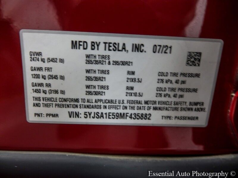 2021 Tesla Model S Long Range Willowbrook IL