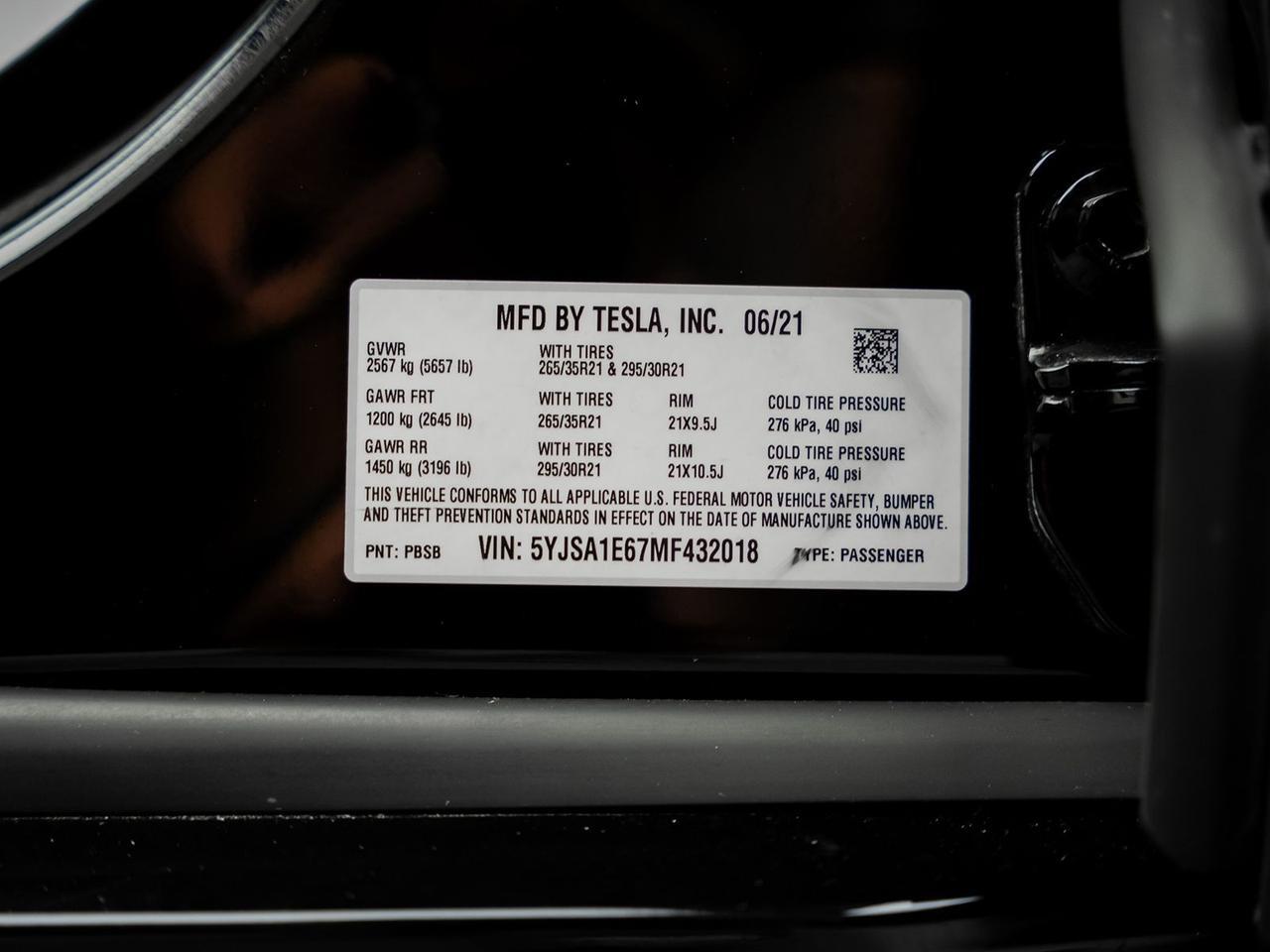 2021 Tesla Model S Plaid Ft Lauderdale FL