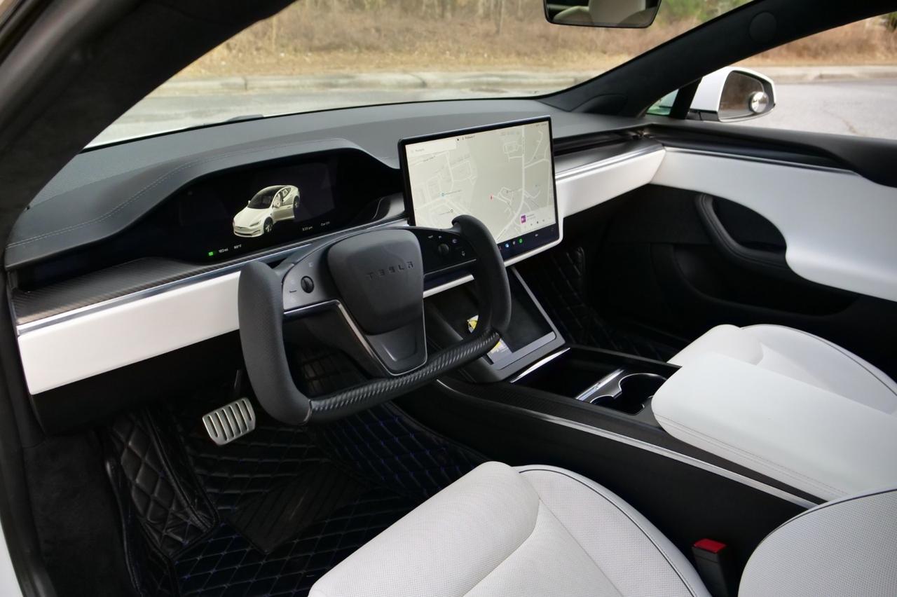 2021 Tesla Model S Plaid / White Interior / Heated & Cooled Seats! Lincolnton NC