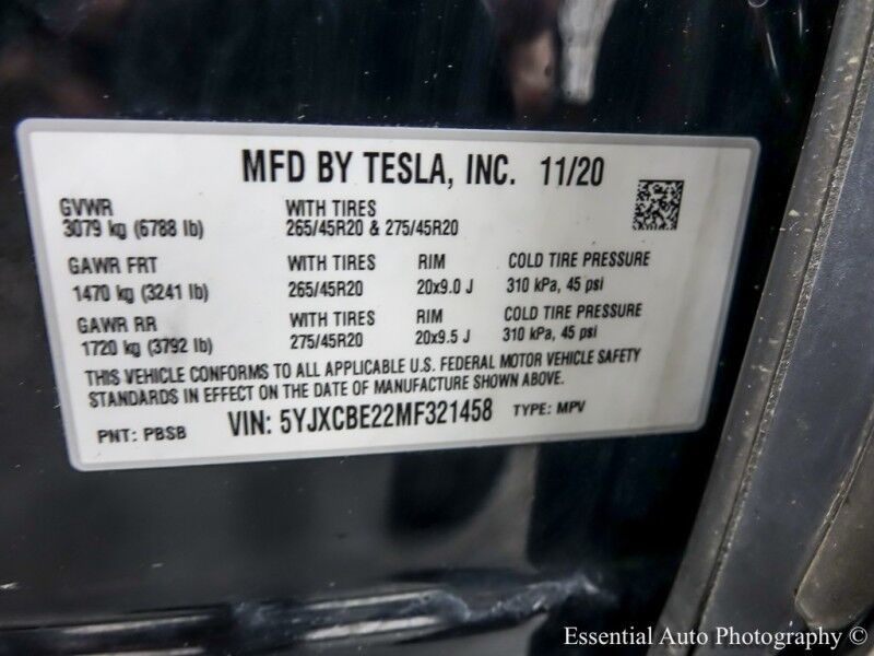 2021 Tesla Model X Long Range Plus 6 SEATER Willowbrook IL