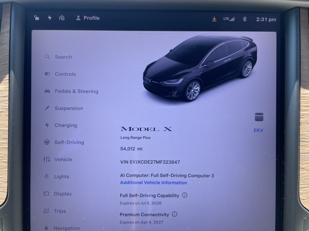 2021 Tesla Model X~LONG RANGE~CLEAN CARFAX~ Long Range Sarasota FL