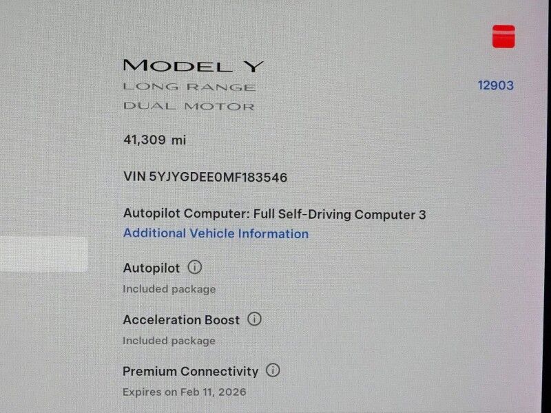 2021 Tesla Model Y Long Range AWD *AUTOPILOT, NAVIGATION, SAFETY ALERTS, ADAPTIVE CRUISE, SURROUND VIEW CAMERAS, PANORAMA GLASS ROOF, HEATED SEATS/STEERING WHEEL, WIRELESS CHARGING Round Rock TX