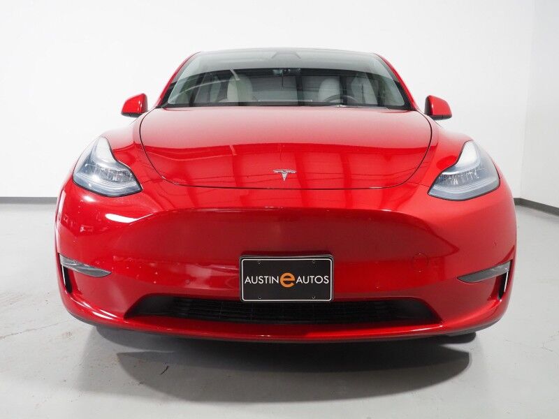 2021 Tesla Model Y Long Range AWD *AUTOPILOT, NAVIGATION, SAFETY ALERTS, ADAPTIVE CRUISE, SURROUND VIEW CAMERAS, PANORAMA GLASS ROOF, HEATED SEATS/STEERING WHEEL, WIRELESS CHARGING Round Rock TX