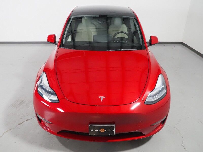 2021 Tesla Model Y Long Range AWD *AUTOPILOT, NAVIGATION, SAFETY ALERTS, ADAPTIVE CRUISE, SURROUND VIEW CAMERAS, PANORAMA GLASS ROOF, HEATED SEATS/STEERING WHEEL, WIRELESS CHARGING Round Rock TX
