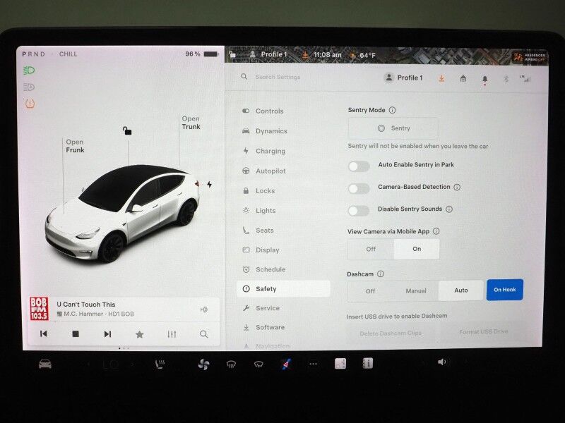 2021 Tesla Model Y Long Range AWD *FULL SELF-DRIVING ENABLED, ACCELERATION BOOST, AUTOPILOT, NAVIGATION, SAFETY ALERTS, ADAPTIVE CRUISE, 360 CAMERAS, PANO GLASS ROOF, HEATED SEATS/STEERING WHEEL, 20 INDUCTION WHEELS, WIRELESS CHARGING Round Rock TX