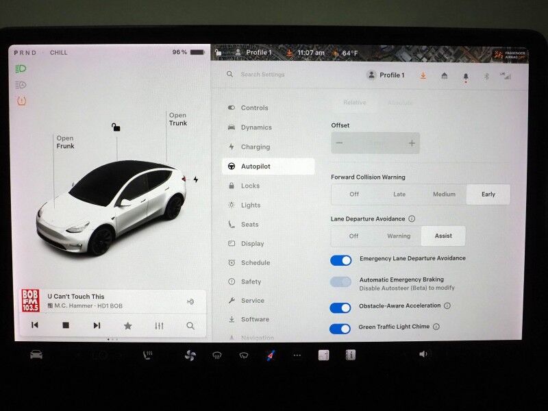2021 Tesla Model Y Long Range AWD *FULL SELF-DRIVING ENABLED, ACCELERATION BOOST, AUTOPILOT, NAVIGATION, SAFETY ALERTS, ADAPTIVE CRUISE, 360 CAMERAS, PANO GLASS ROOF, HEATED SEATS/STEERING WHEEL, 20 INDUCTION WHEELS, WIRELESS CHARGING Round Rock TX